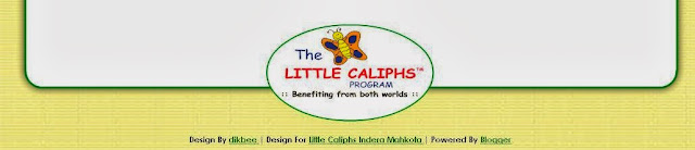 Blog Design : Little Caliphs Indera Mahkota