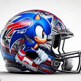 Buffalo Bills Sonic Concept Helmet