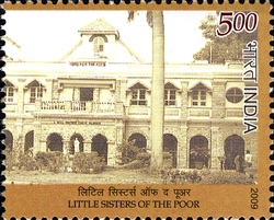 Stamp on Little Sisters of Poor