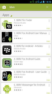 Cara download BBM Android - langkah 4