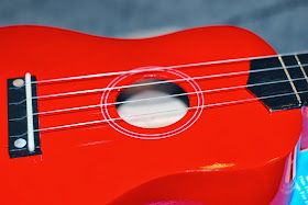 ukulele thick painted finish