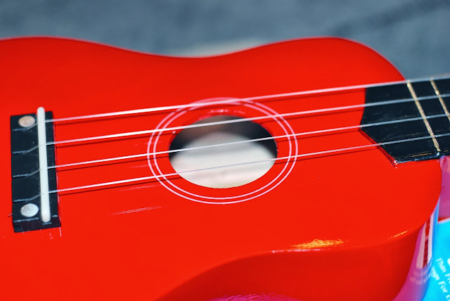 ukulele thick painted finish