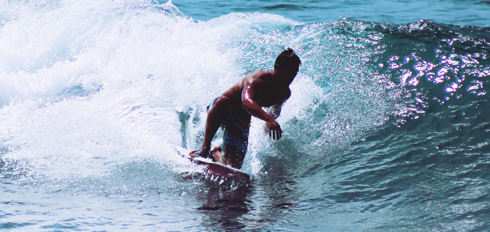 Surfers North Shore Oahu Hawaii