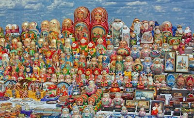 Muñecas Matryoshka - Dolls - Souvenirs de Rusia