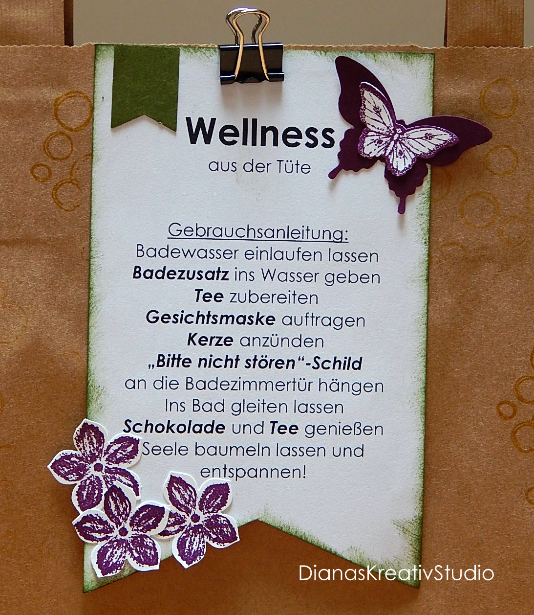 DianasKreativStudio --- Schönes aus Papier: Wellness aus ...