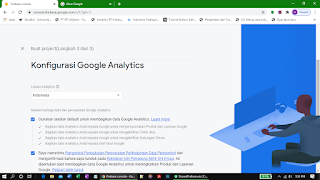 Konfigurasi setelan Google Analytics