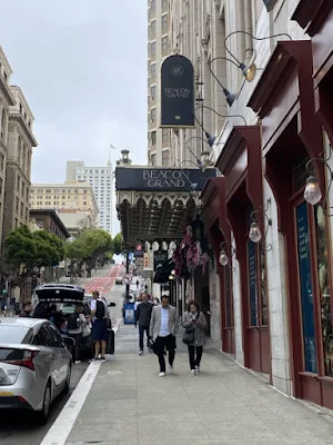 exterior of Beacon Grand hotel in San Francisco, California