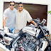 John Abraham gifts Sanjay Gupta a monster 'Yamaha V Max'