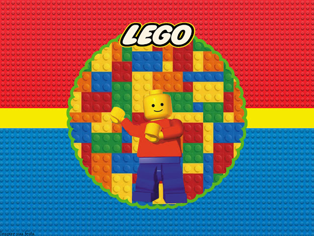 Lego Party Free Printable Invitations, Labels or Cards.