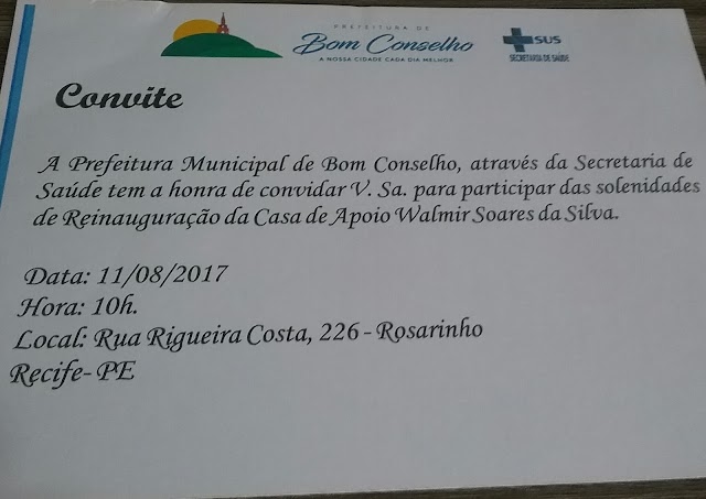 SECRETÁRIA ELAYNE CRISTINE INFORMA DATA DE REINAUGURAÇÃO DA CASA DE APOIO