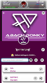 BBM Mod Purple for Android Download Gratis