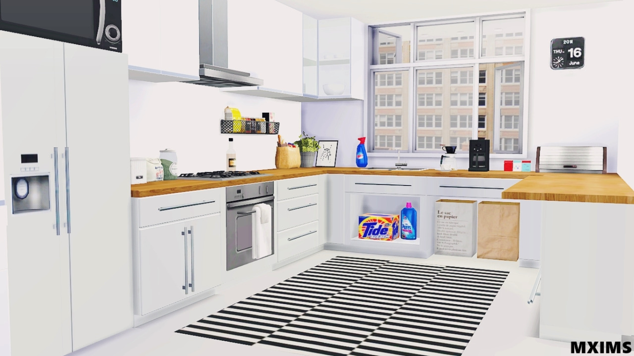  Sims 4 CC s The Best Kitchen by Maxims s