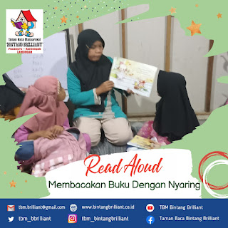 Mengasah Pemikiran Anak Melalui Metode Read Aloud di Taman Baca