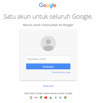 Cara Membuat Blog di Blogger