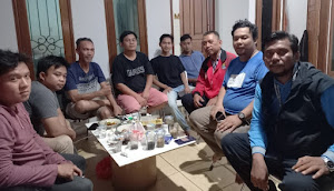 Panwascam Dan  PPK Kecamatan Kelapa Dua Jalin Sinergitas Hadapi Pemilu 2024