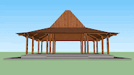 Contoh Gambar Rumah Adat Untuk Di Warnai
