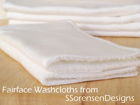 buy Fairface soft washcloths for sensitive skin and cold compress relief
