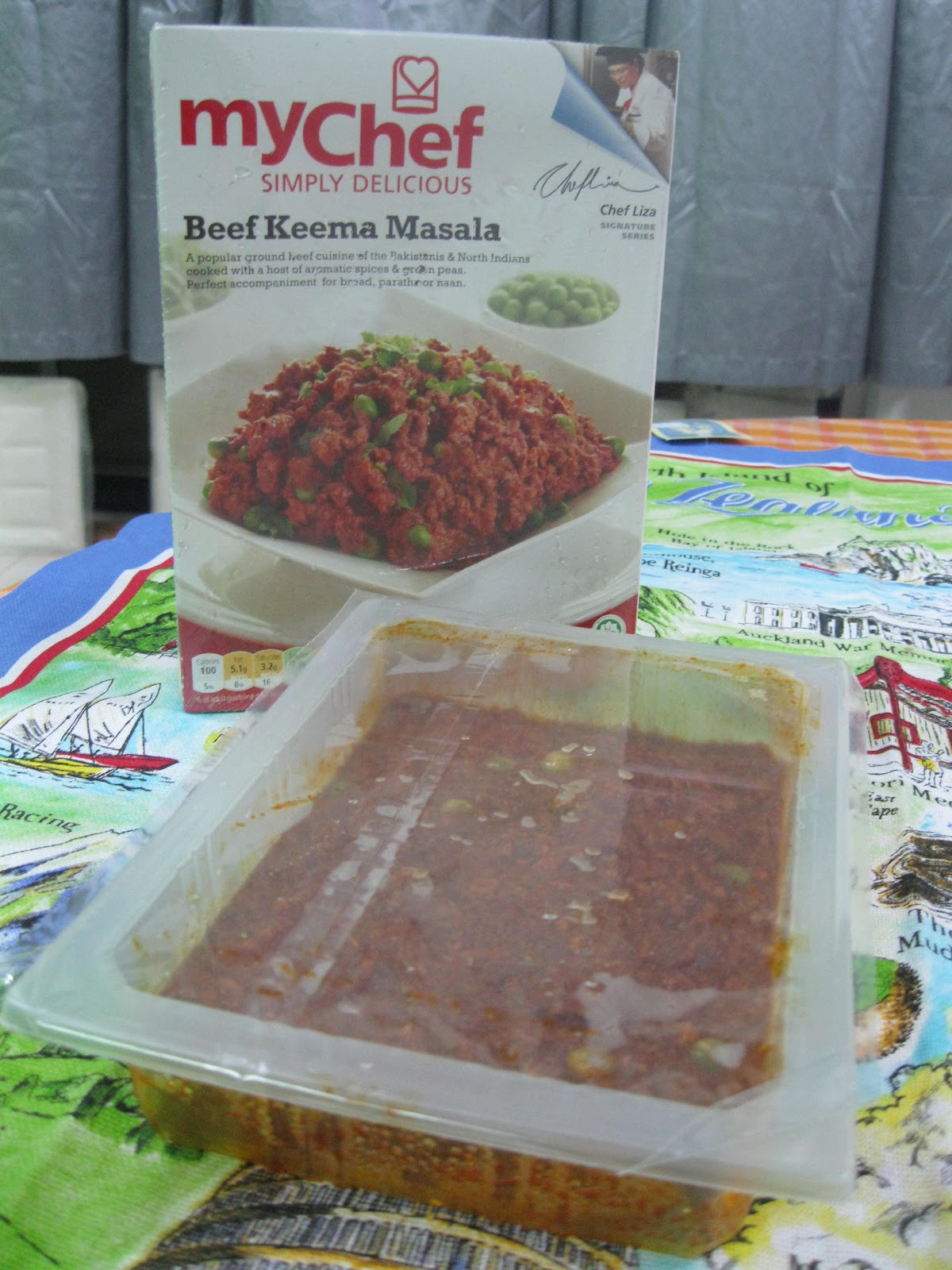 Nice to see, nice to eat: Instant Pizza Beef Keema Masala 