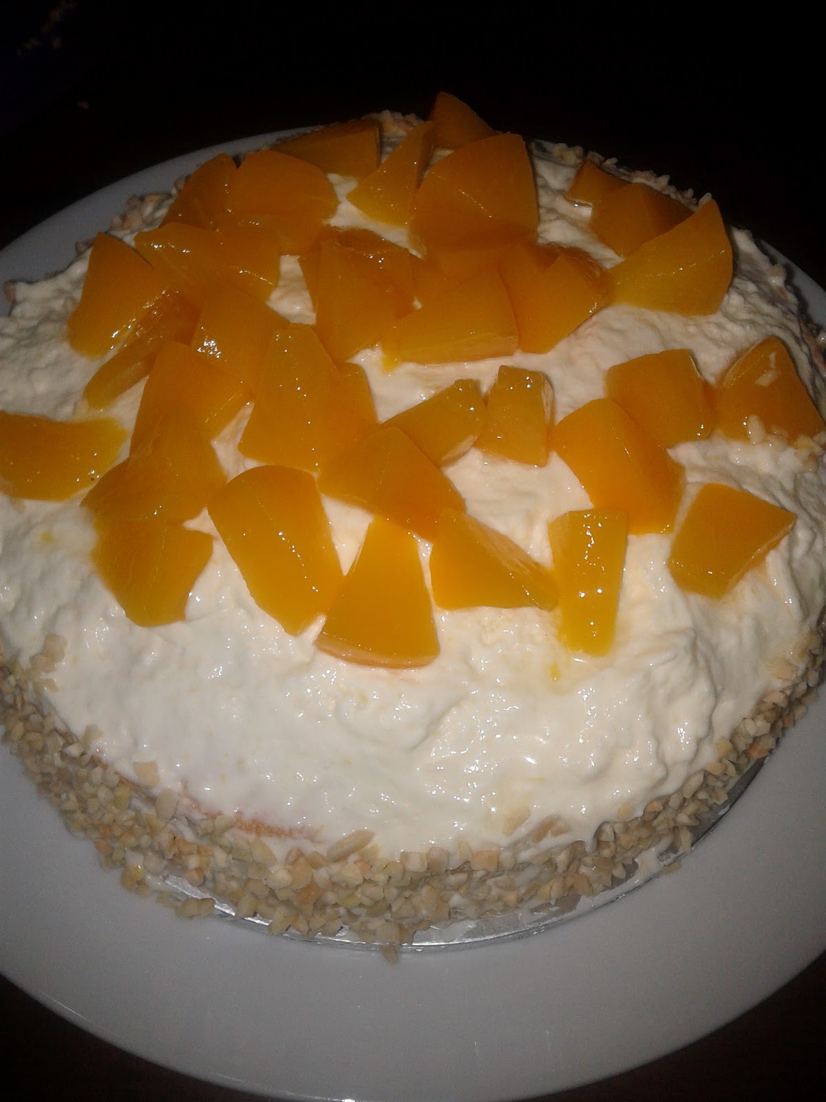 Yani's kitchen: Peach Cake