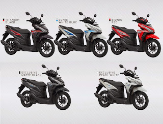 Pilihan warna all new honda vario 150 cc sSP