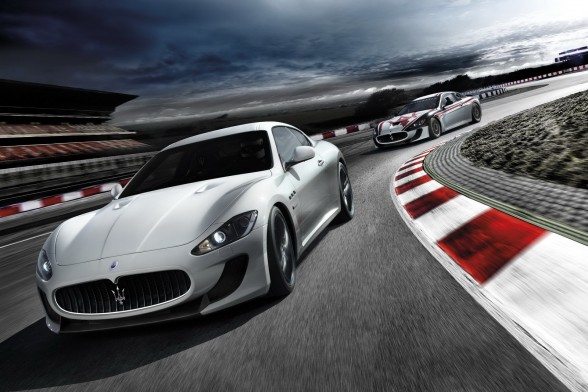 The Maserati GranTurismo MC Stradale uses advanced electronics to cut 