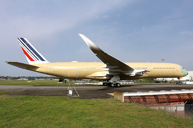 Premier A350 Air France 