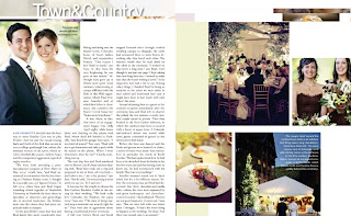 Magazine Town and country. Weddings