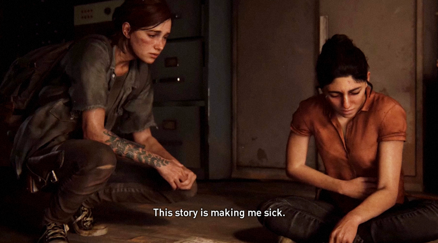 The Last of Us Part II's story is a mess. Yes, it is. | Yes. Everything is rubbish. By Random J (?J)