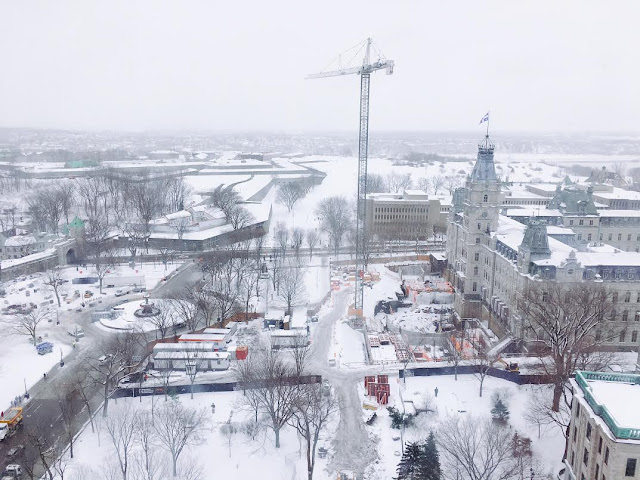 Hilton Québec City 2121 room view