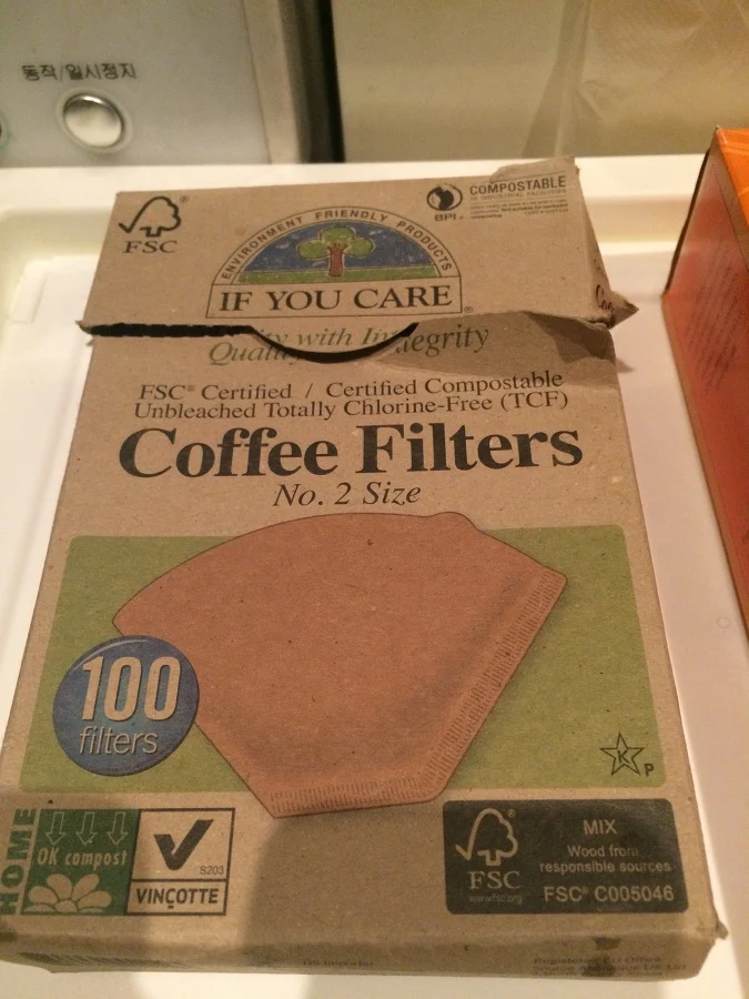 아이허브 커피필터, iherb coffee filter