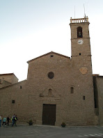 Façana principal de l'església de la Mare de Déu dels Àngels