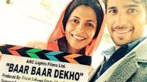 Baar Baar Dekho 2016 Hindi Movie Poster, Release Date And Trailer