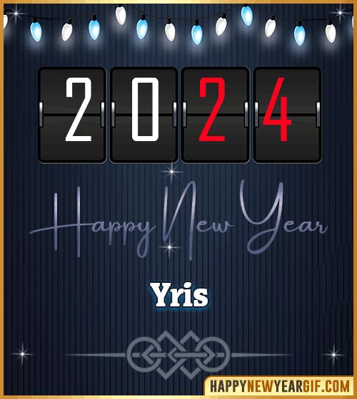 Happy New Year 2024 images for Yris