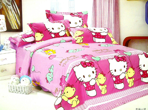 Sprei Anak Motif Helo Kitty