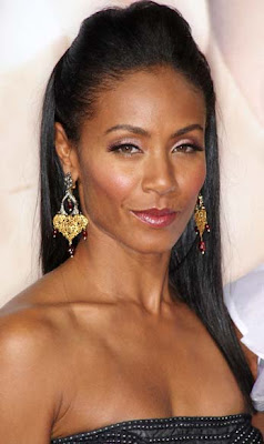 Jada Pinkett Smith Gemstone Chandelier Earrings