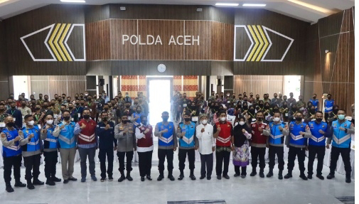 Penerimaan Calon Anggota Polri di Polda Aceh, Memasuki Tahap Penandatangan Pakta Integritas