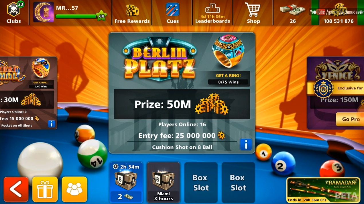 8 Ball Pool 4.5.0 Beta Version - 