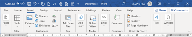 Fungsi Menu dan Tools Microsoft Word 2016, 365 dan 2019