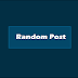 Membuat Widget Random Post Bergerak Pada Blogspot dengan Mudah
