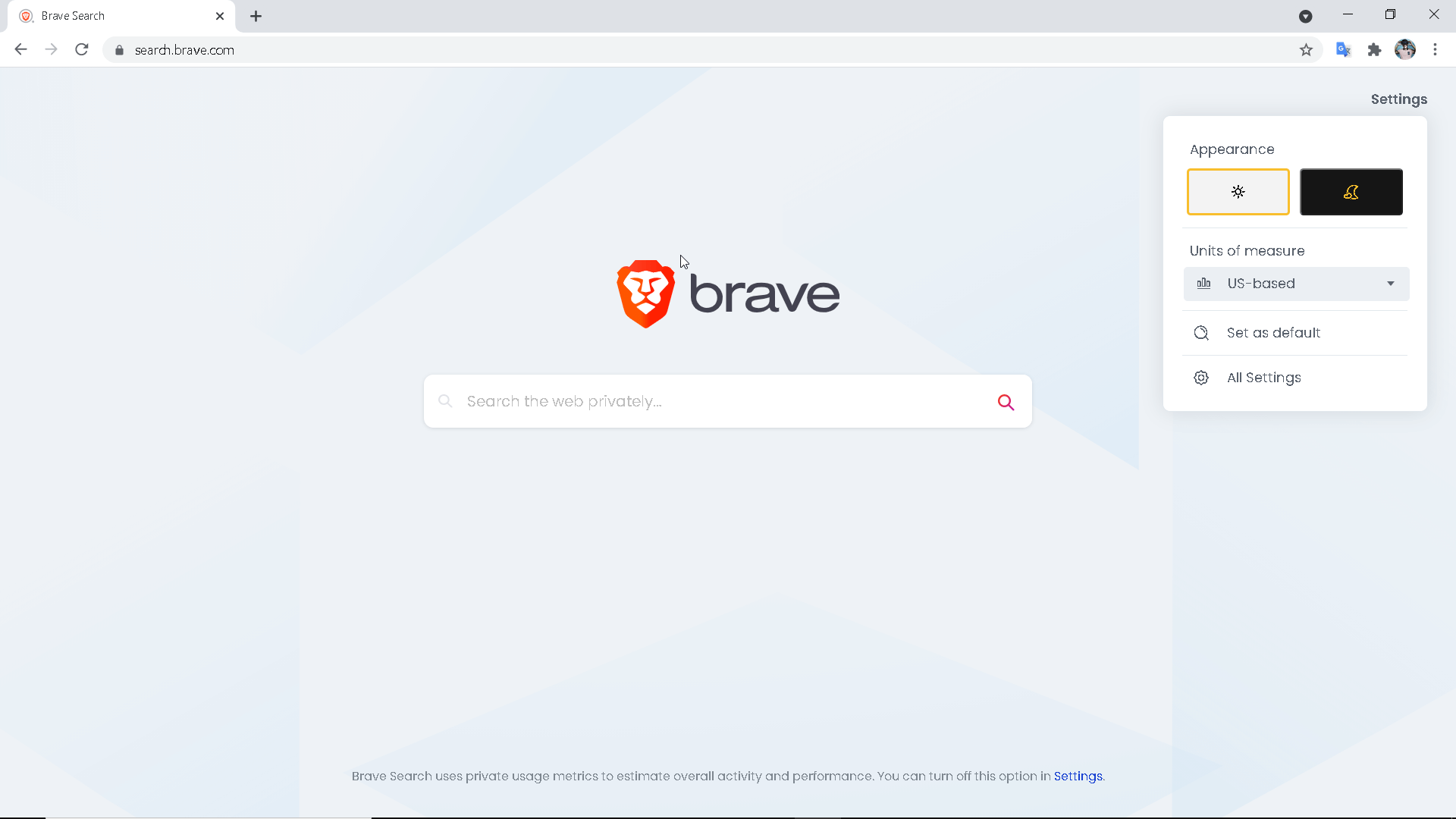 Brave Search Engine Appearance - TechneSiyam