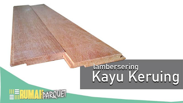 harga jual plafon kayu lambersering per meter