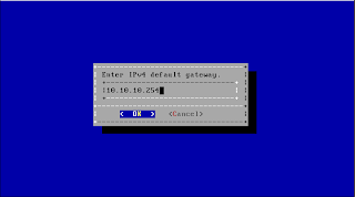 Default gateway NAS4Free