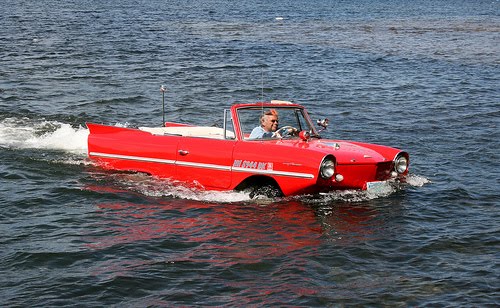  Moles' likely prototype was the Hillman car a 1960s amphibious craft