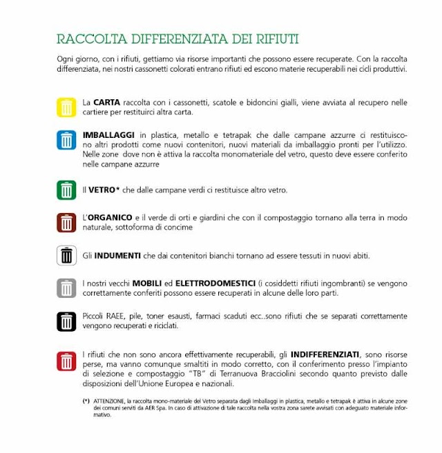 RACCOLTA DIFFERENZIATA