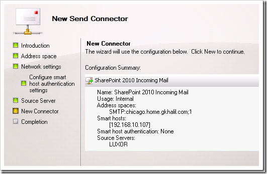 Configuring incoming email in SharePoint 2010 with Exchange 2010 – Step by Step Guide