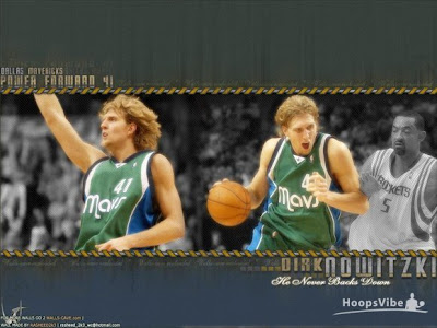 Dirk Nowitzki and Dallas Mavericks NBA Wallpaper