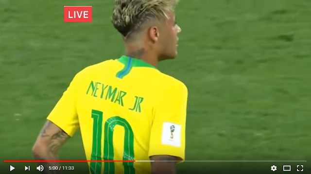 Live Streaming Brazil vs Belgium