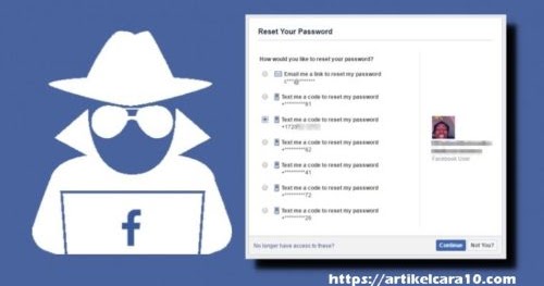 Cara Hack Facebook dengan Aplikasi Wajah Geek - Cara1001.com