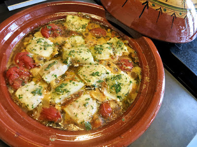 tajine, cabillaud