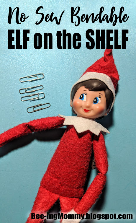 No-Sew Bendable Elf on the Shelf Hack